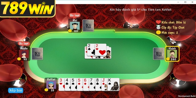 Quy tắc cơ bản khi tham gia đánh bài tiến lên miền nam 789WIN